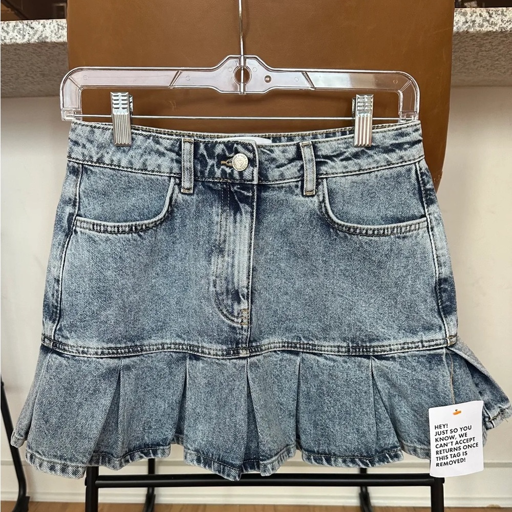 ASOS Miss Selfridge Denim Skirt